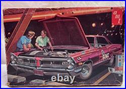 Barn Find? BOX ONLY AMT SCALE MODEL KIT 1/25 1965 PONTIAC GRAND PRIX