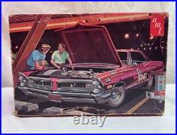 Barn Find? BOX ONLY AMT SCALE MODEL KIT 1/25 1965 PONTIAC GRAND PRIX