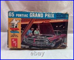 Barn Find? BOX ONLY AMT SCALE MODEL KIT 1/25 1965 PONTIAC GRAND PRIX