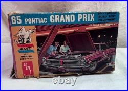 Barn Find? BOX ONLY AMT SCALE MODEL KIT 1/25 1965 PONTIAC GRAND PRIX