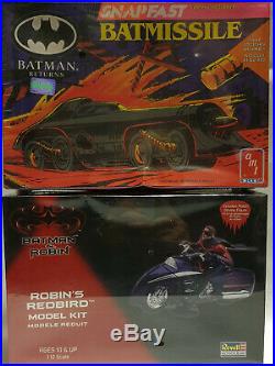 Batman Returns Batmissile & Robin's Redbird Model Kits By Revell / Amt/ertl