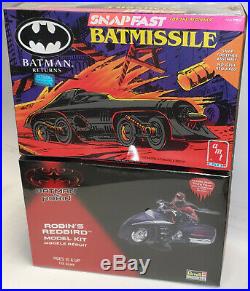 Batman Returns Batmissile & Robin's Redbird Model Kits By Revell / Amt/ertl