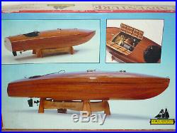 Brand New Model Shipways Miss Adventure Rc Racing Boat Wood Model Kit 1/6 1830
