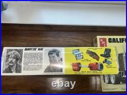 Brand New Sealed amt kenworth movin on truck model kit And Amt California Hauler