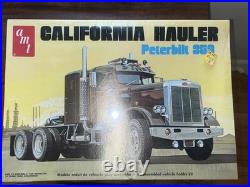 Brand New Sealed amt kenworth movin on truck model kit And Amt California Hauler