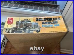 Brand New Sealed amt kenworth movin on truck model kit And Amt California Hauler