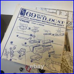 Buick Wildcat AMT Model Car 1/25 Scale Kit, Partially Assembled, with Box, etc