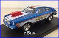 Built 1974 Mustang II Model Kit Gapp & Roush Funny Car Dragster Nicely Done