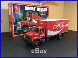 Built 1/25 Amt Coca Cola Ford Short Hauler Model Truck