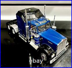 Built Model Truck Vintage Kenworth Semi Truck Model Kit 1/25