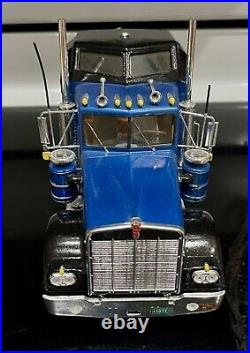 Built Model Truck Vintage Kenworth Semi Truck Model Kit 1/25