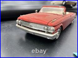 C15 amt 1962 Ford Galaxie Sunliner Convertible BUILT MODEL Car 1/25 McM