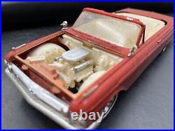 C15 amt 1962 Ford Galaxie Sunliner Convertible BUILT MODEL Car 1/25 McM