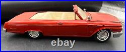 C15 amt 1962 Ford Galaxie Sunliner Convertible BUILT MODEL Car 1/25 McM