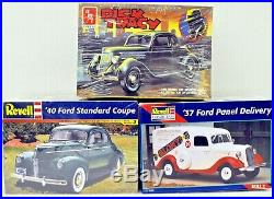 CAR LOT A (3) 125 FORD model kits AMT/ERTL 6107, REVELL 85-7628, 85-2387