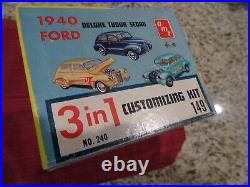 COLLECTOR'S GEM Original AMT 40 1940 Ford Sedan 125 Model Kit #240