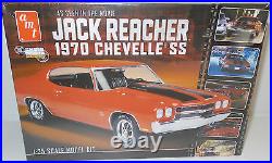Cars Jack Reacher's 1970 Chevelle Ss 1/25 Scale Model Kit Made By Amt