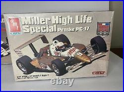 Cart Indy Car Newman Haas Kmart Miller High Life Special Pc17 125 Model Kit AMT