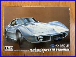 Chevrolet Corvette Stingray Plastic Model Kit Unassembled Long Storage