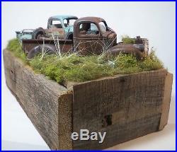 Chevy Pickup Truck Barn Find Diorama 1941 1950 Built Weathered AMT Revell 1/25
