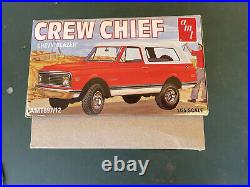Chevy blazer crew chief amt model kit 1/25th scale SEALED! (RED BOX)