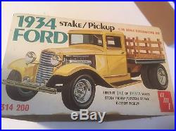Circa 1965 AMT1934 Ford Pickup -ALL parts on trees 50 YEARS OLD and just like nu