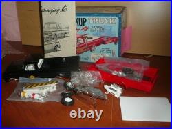 Complete rare amt unibody 1962 ford truck kit # k-132-200 missing custom decals