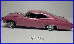 Custom 1967 Impala Lowrider Model Kit 1/25 Scale WithCrome Motor