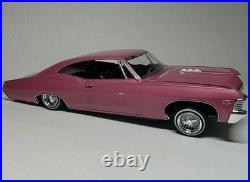 Custom 1967 Impala Lowrider Model Kit 1/25 Scale WithCrome Motor
