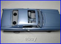 Custom 1970 Monte Carlo Lowrider Model Kit Pearl Light Blue With 13x7 Star Classic