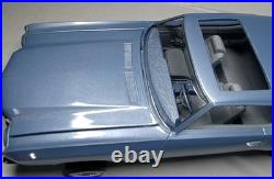 Custom 1970 Monte Carlo Lowrider Model Kit Pearl Light Blue With 13x7 Star Classic