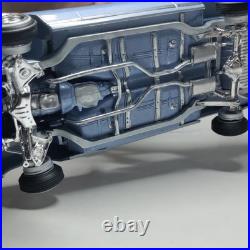 Custom 1970 Monte Carlo Lowrider Model Kit Pearl Light Blue With 13x7 Star Classic