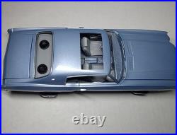 Custom 1970 Monte Carlo Lowrider Model Kit Pearl Light Blue With 13x7 Star Classic