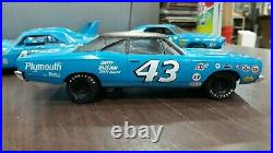 Custom Built Lot 4 Richard Petty Nascar Model Kits 1/25 Scale Amt Monogram Johan