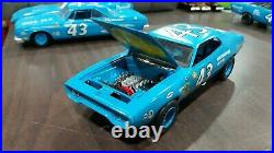 Custom Built Lot 4 Richard Petty Nascar Model Kits 1/25 Scale Amt Monogram Johan