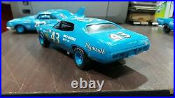 Custom Built Lot 4 Richard Petty Nascar Model Kits 1/25 Scale Amt Monogram Johan