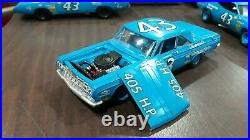 Custom Built Lot 4 Richard Petty Nascar Model Kits 1/25 Scale Amt Monogram Johan