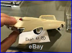 Dealer Promo Model 1960 CHRYSLER IMPERIAL CONVERTIBLE WHITE HIGH GRADE