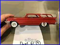 Dealer Promo Model 1960 CHRYSLER NEW YORKER RED WAGON MEMORY LANE HIGH GRADE