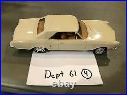 Dealer Promo Model 1963 BUICK RIVIERA WHITE YELLOW HARDTOP HIGH GRADE