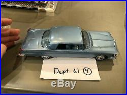 Dealer Promo Model 1963 CHRYSLER IMPERIAL BLUE HARDTOP HIGH GRADE