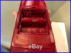 Dealer Promo Model 1967 CADILLAC COUPE DEVILLE RED CONVERTIBLE HIGH GRADE