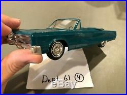 Dealer Promo Model 1968 CHRYSLER 300 BLUE CONVERTIBLE HIGH GRADE