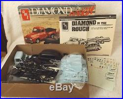 Diamond In The Rough Ford Truck-car Trailer & Ford Car Amt 125-model Kit