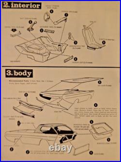 Dodge Deora Topless Pick-up Original 1968 Issue Unbuilt Amt 1/25 Model T 230-200