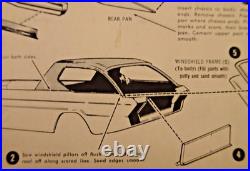 Dodge Deora Topless Pick-up Original 1968 Issue Unbuilt Amt 1/25 Model T 230-200