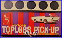 Dodge Deora Topless Pick-up Original 1968 Issue Unbuilt Amt 1/25 Model T 230-200