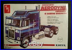 ERTL/AMT Kenworth Aerodyne Cabover #6652 1/25 scale vintage kit