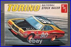 EXTREMILY RARE JOHAN / AMT 1972 Ford Torino unbuilt % 100% complete NICE NICE