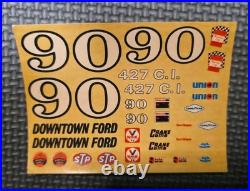 EXTREMILY RARE JOHAN / AMT 1972 Ford Torino unbuilt % 100% complete NICE NICE